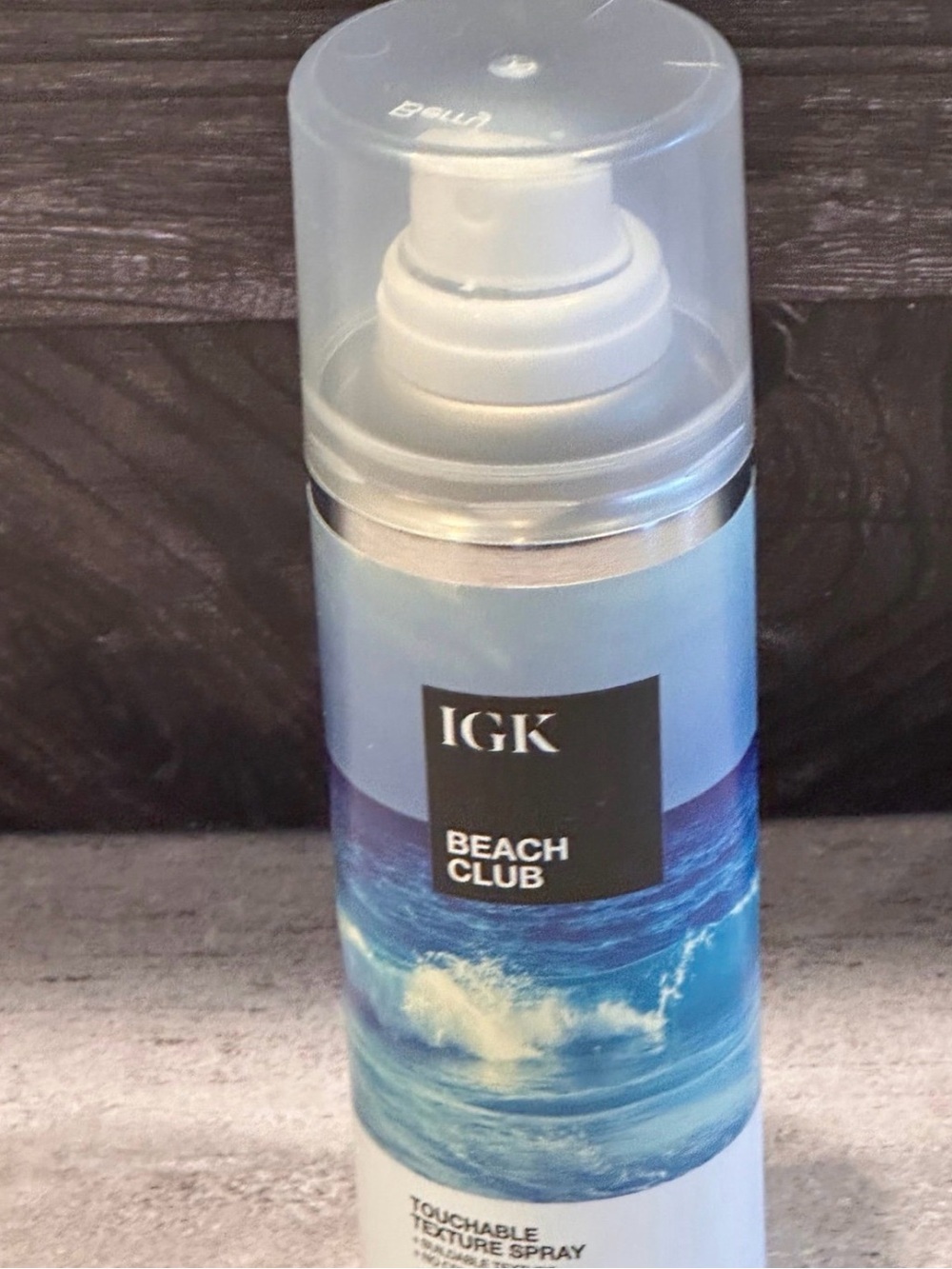 GK Beach Club Touchable Texture Spray - Blue and White